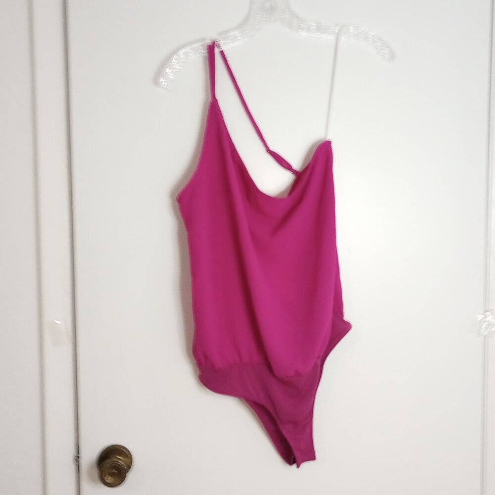 Heatherly Pink Fuchsia Strappy Bodyshirt